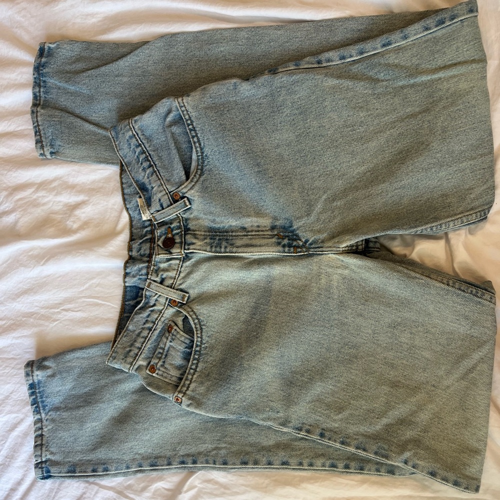 Levi's Classic Blue Straight Leg Jeans